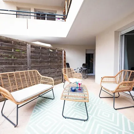 Апартаменты Le Messidor - Terrasse Rives Du Lez